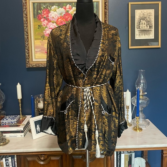 Vintage men's smoking jacket